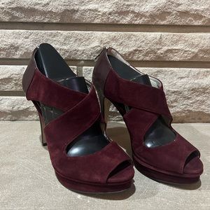 Michael Kors Elena Cross strap heels